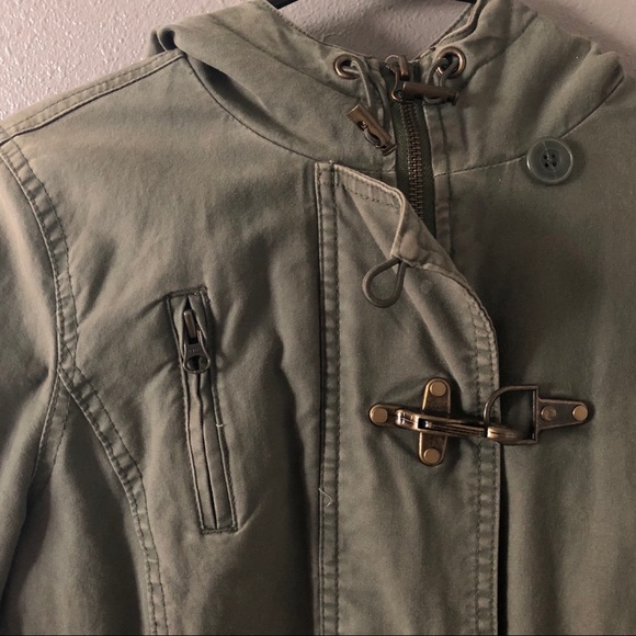 Green Army Jacket - Picture 2 of 4
